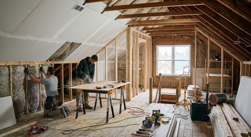 Attic Room Installation in Alpharetta, GA