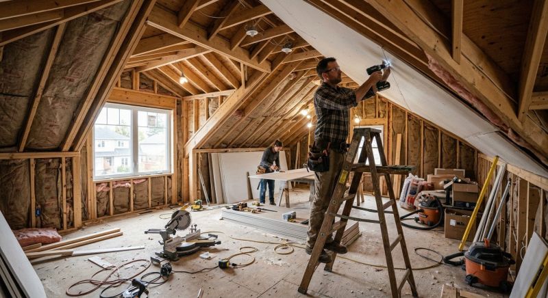 Attic Apartment Installation in Conroe, TX