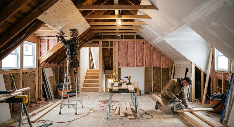Attic Expansion in Conroe, TX