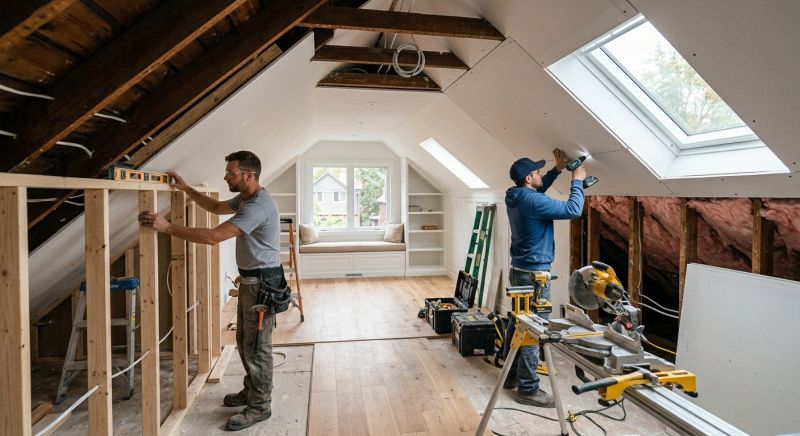Attic Finishing in Conroe, TX