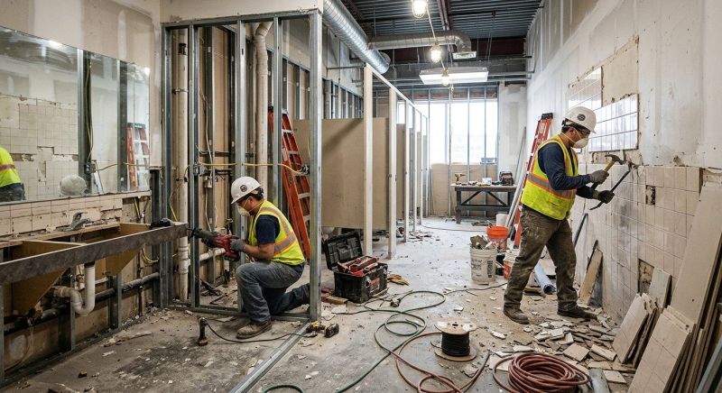 Business Bathroom Remodeling in North Charleston, SC