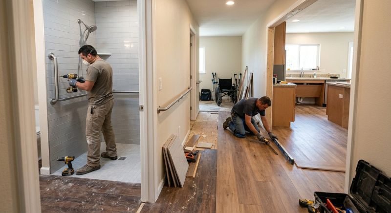 Handicap Home Modification in Alpharetta, GA