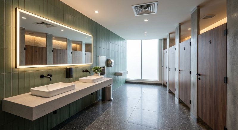 Industrial Bathroom Renovation in Charleston, SC